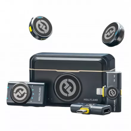 Беспроводной Микрофон Hollyland Lark M2 Duo Combo (Петличка)
