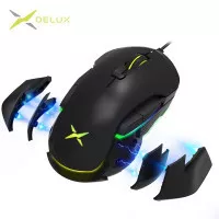 Проводная игровая мышь Delux M627S